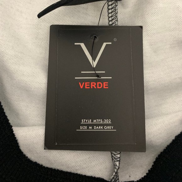 Verde Mens Medium Gray Shorts With Zipper Pockets - Picture 6 of 6